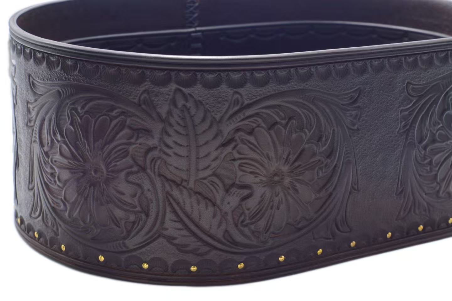 Handmade leather, storage box, jewelry, tea bag, portable